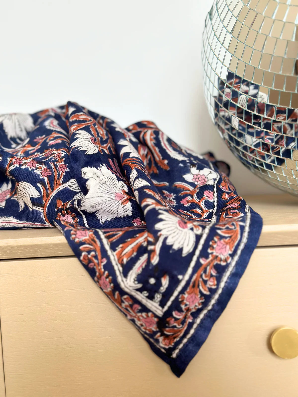 FOULARDS BÉBÉ, ENFANT DHELI MINUIT 50 CM