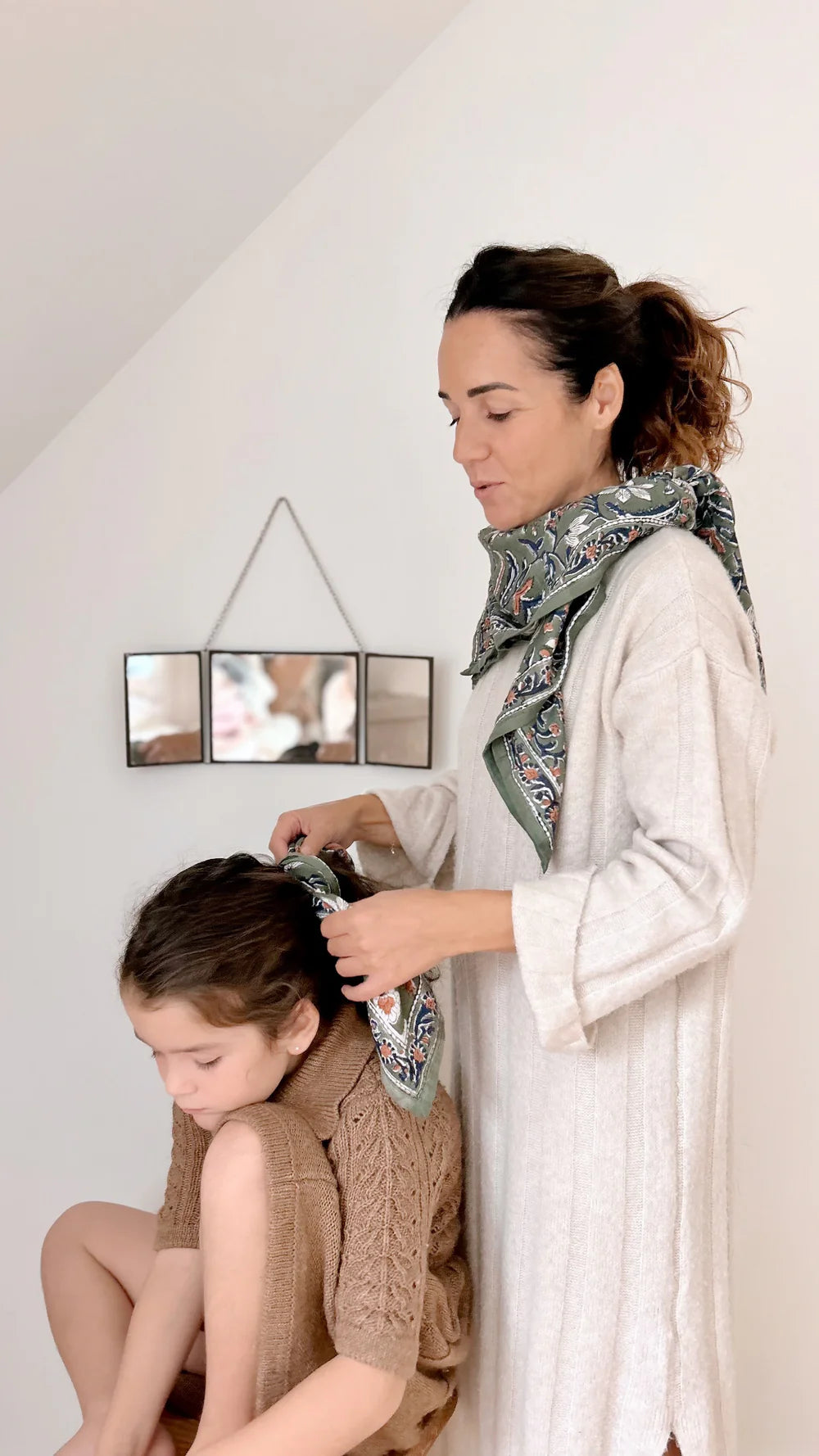 Foulard Dheli Brousse Mum