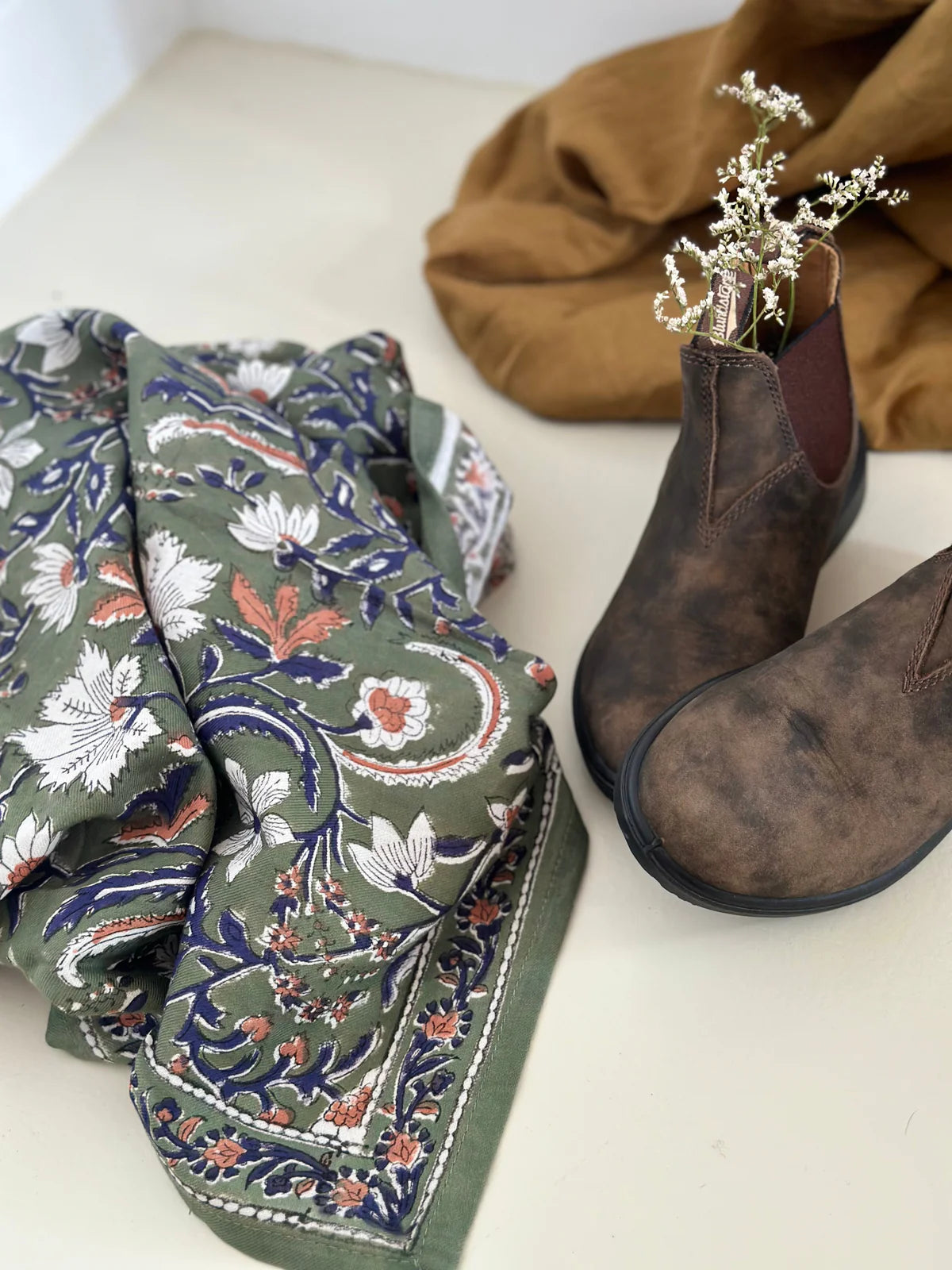 Foulard Dheli Brousse Mum