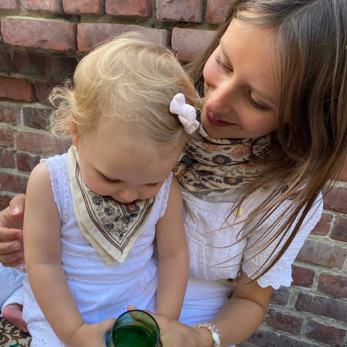 Foulard Bébé, Enfant Delhi Capri 5O cm So Family