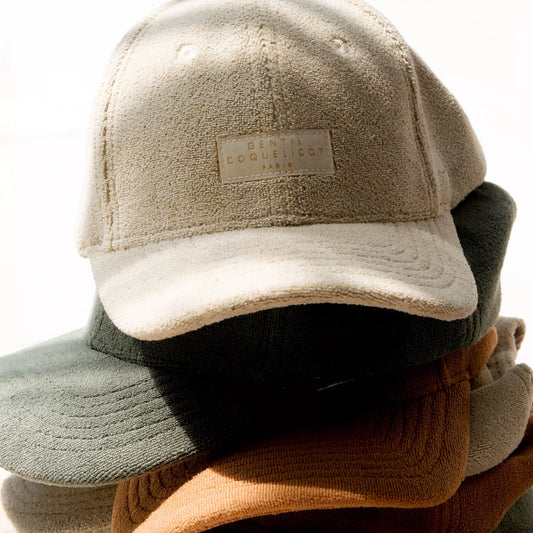 Casquette en éponge beige
