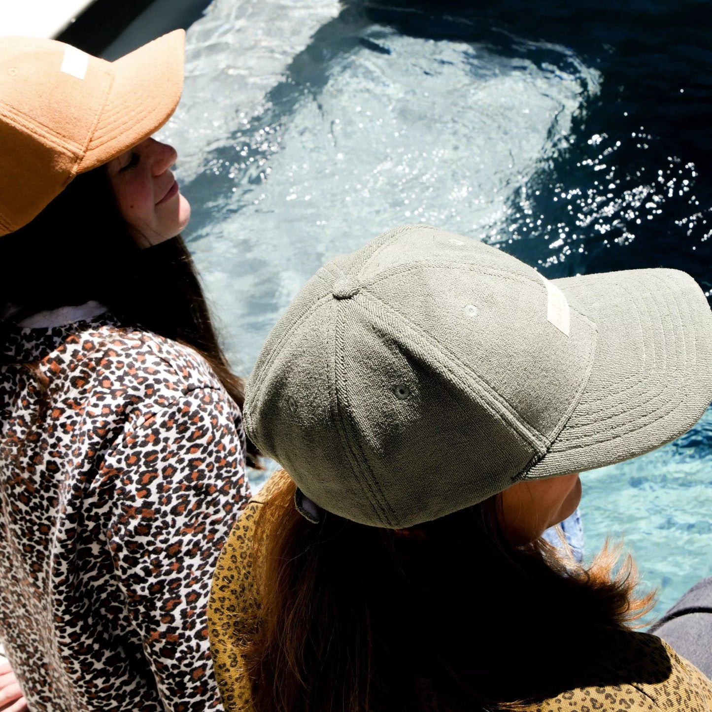 Casquette en éponge kaki