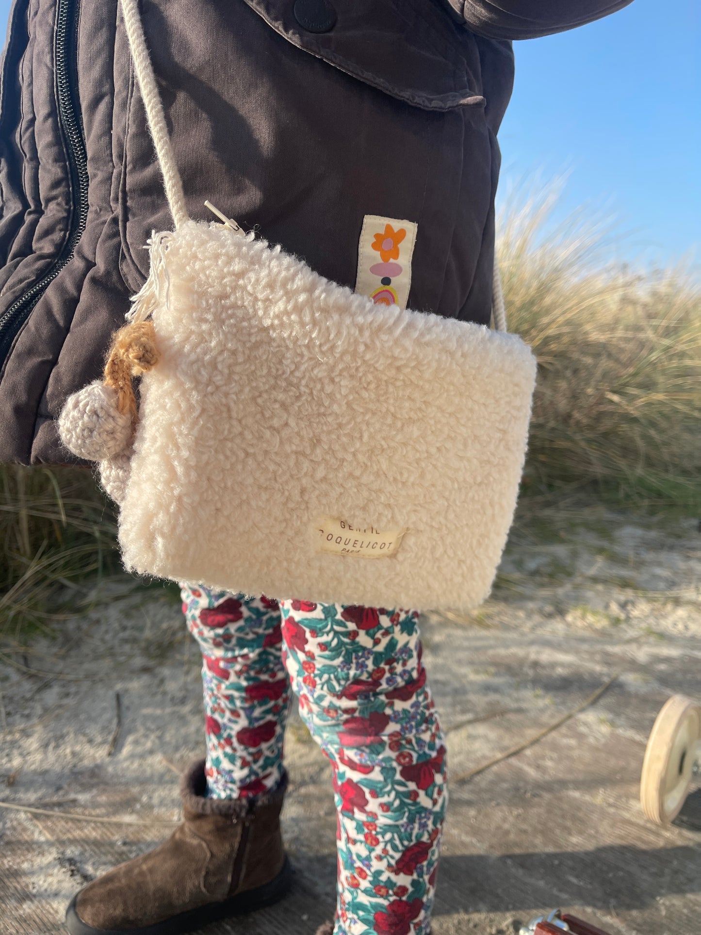 Sac enfant en sherpa