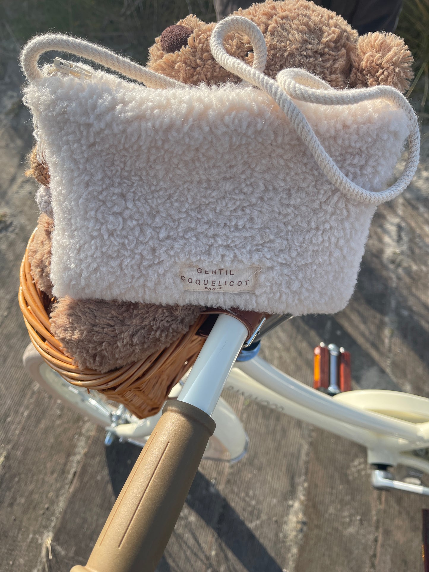 Sac enfant en sherpa