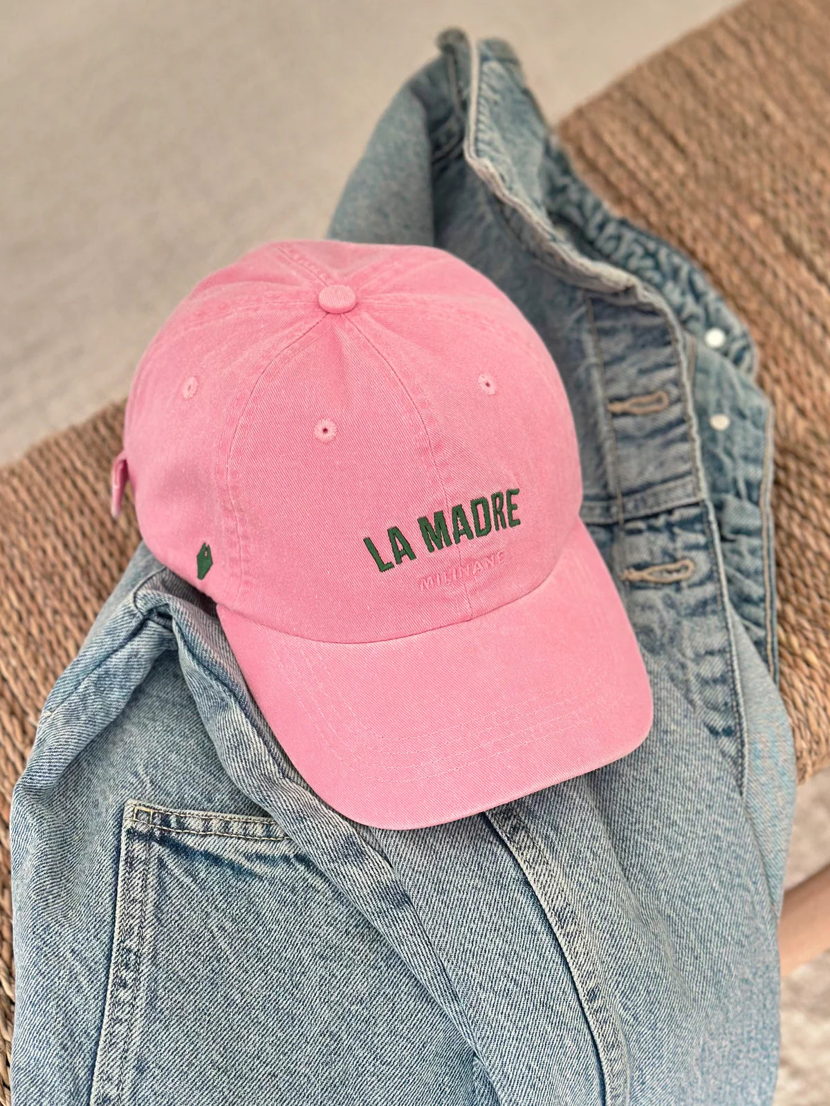 Casquette rose délavée adulte - COLETTE