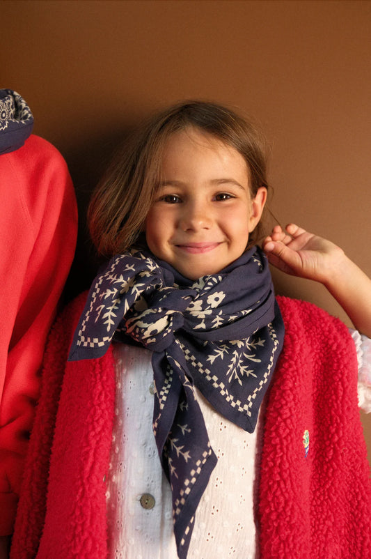 Foulard Adulte Mysore bandana Marine So family