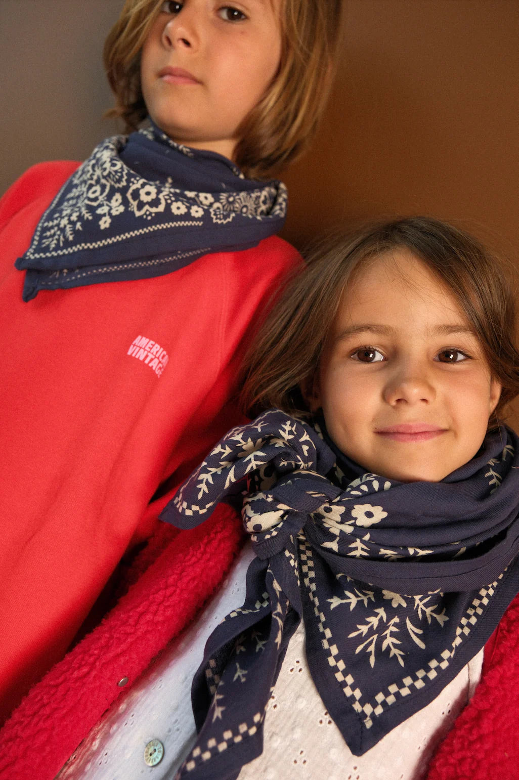 Foulard Adulte Mysore bandana Marine So family