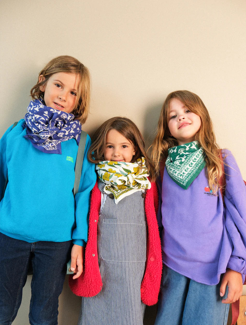 Foulard Adulte Mumbai Saphir So family