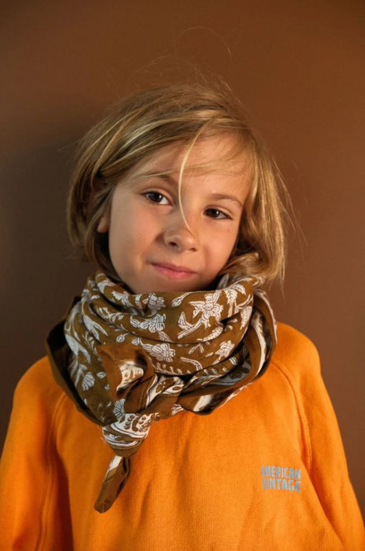 Foulard Adulte Calcutta Olive So family