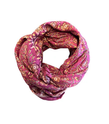 Foulard Adulte Bellis Poudré 100 cm So Family