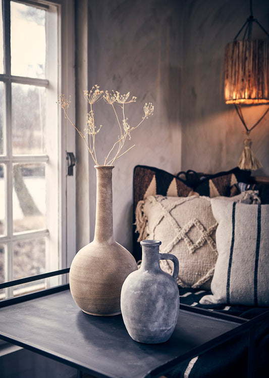 Abat-jour herbe de mer hauteur 65 cm