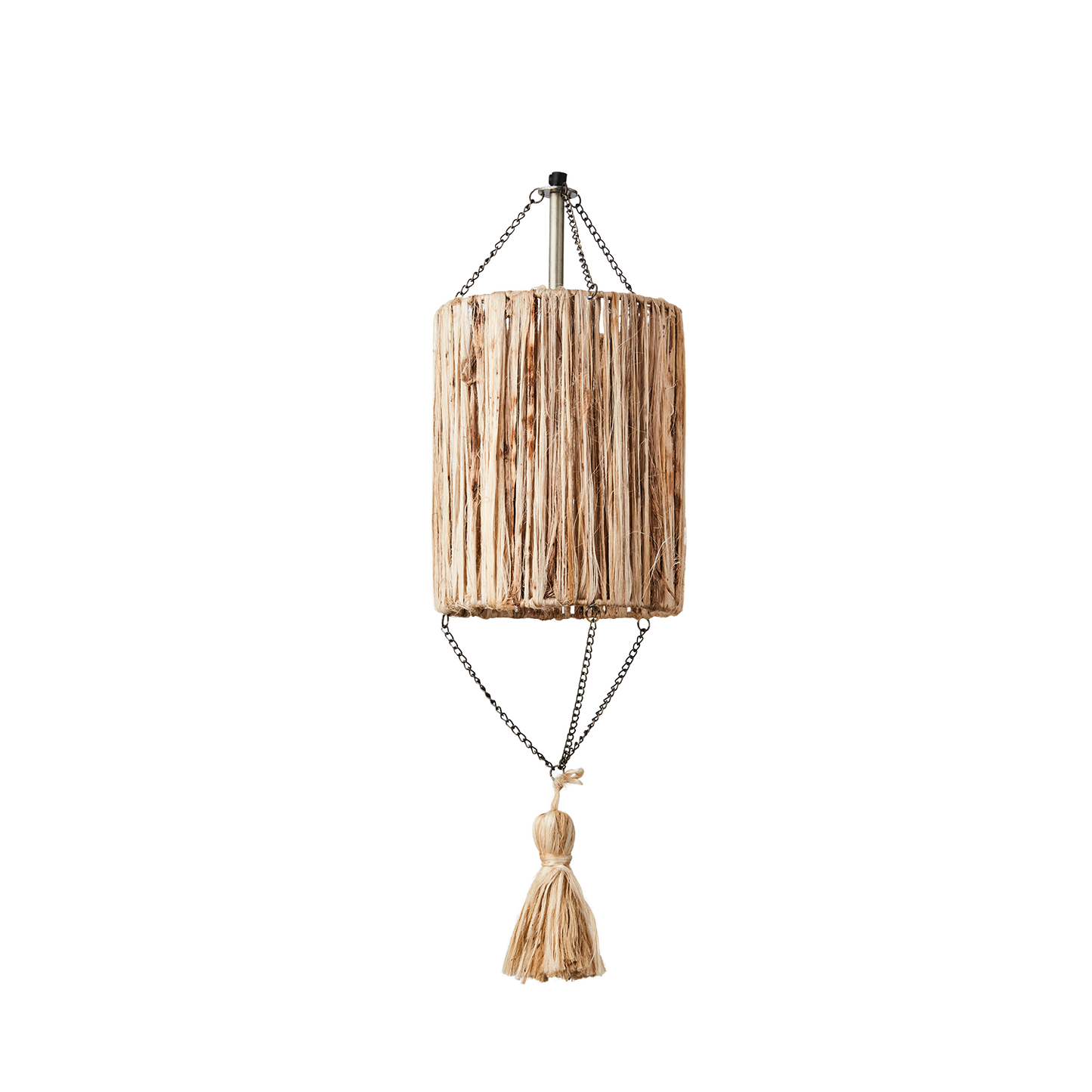 Abat-jour herbe de mer hauteur 65 cm