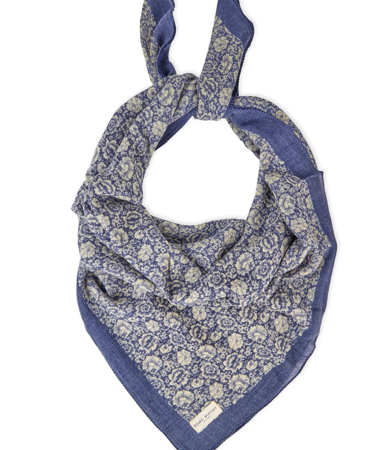 Foulard en laine - Frieda Blue atelier Bindi
