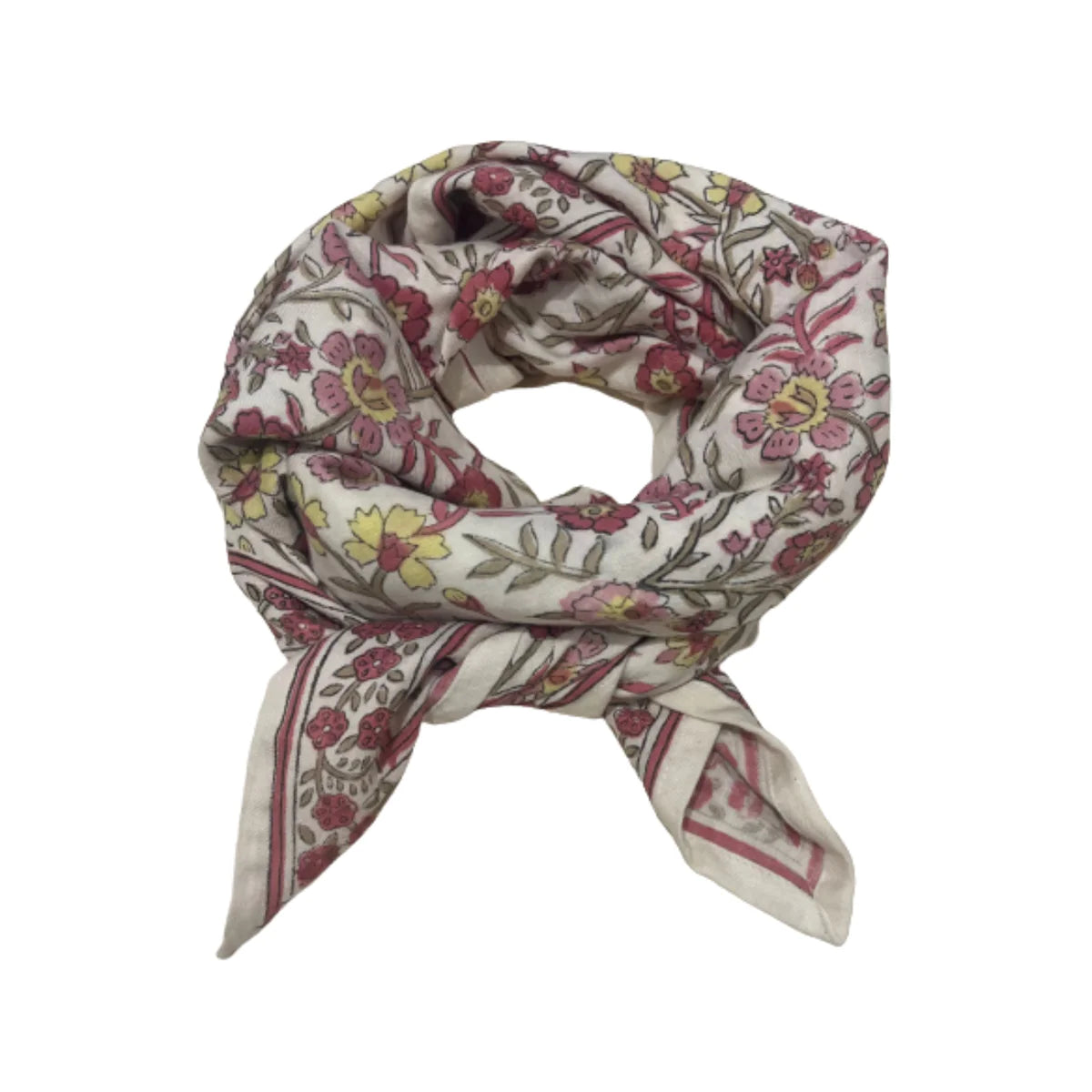 Foulard Adulte Dheli Blé 100 cm So Family