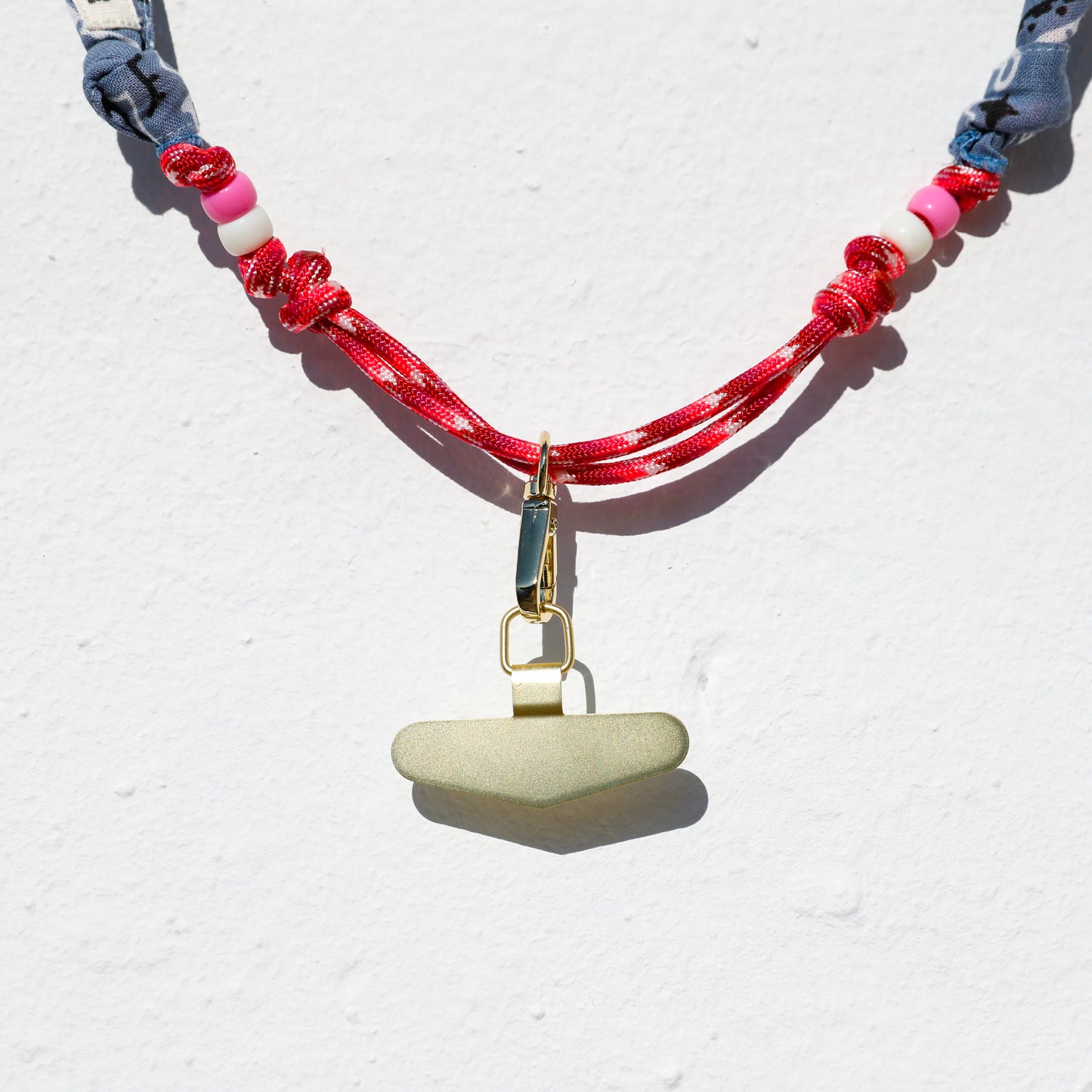 Cordon porte téléphone Chambray Maison Saussure