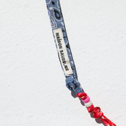 Cordon porte téléphone Chambray Maison Saussure