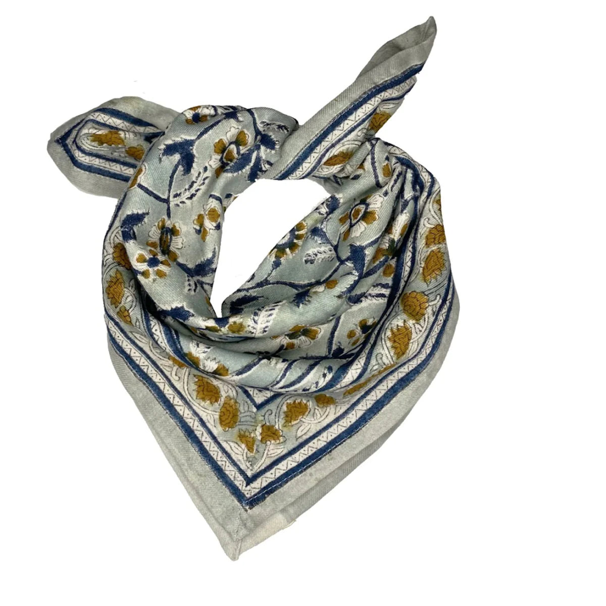 Foulard Bébé, Enfant Delhi Bleuet 5O cm So Family