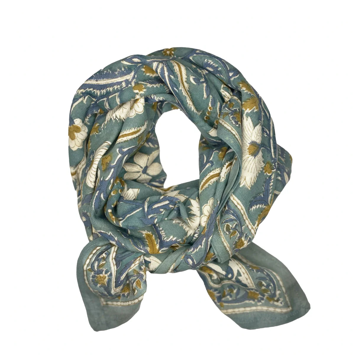 Foulard Adulte Dheli Celadon 100 cm Mum So Family