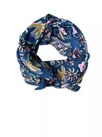 Foulard Adulte Matis Bleu maison Augustin