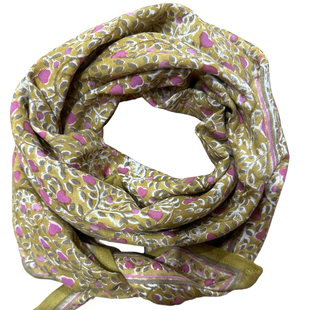 FOULARD ADULTE LOVE BRONZE maison Augustin