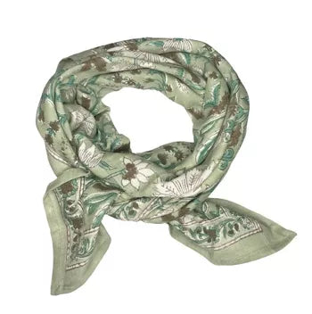 Foulard Delhi Tilleul Mum So family