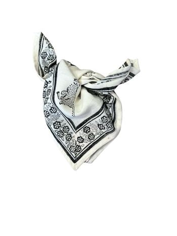 Foulard Tigre Blanc Kids