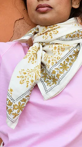 Petit foulard GALATIE Ecru