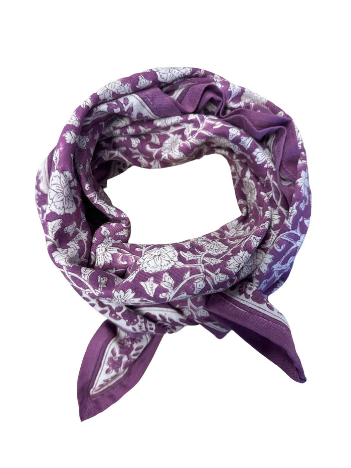 FOULARD DHELI LILAS MUM