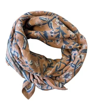 Foulard Abricot Laine Mum