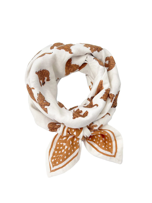 Foulard Tigre milk adulte milinane