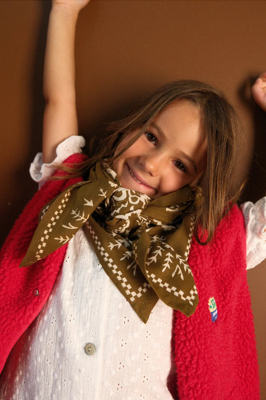 Foulard Adulte Mysore bandana Kaki So family