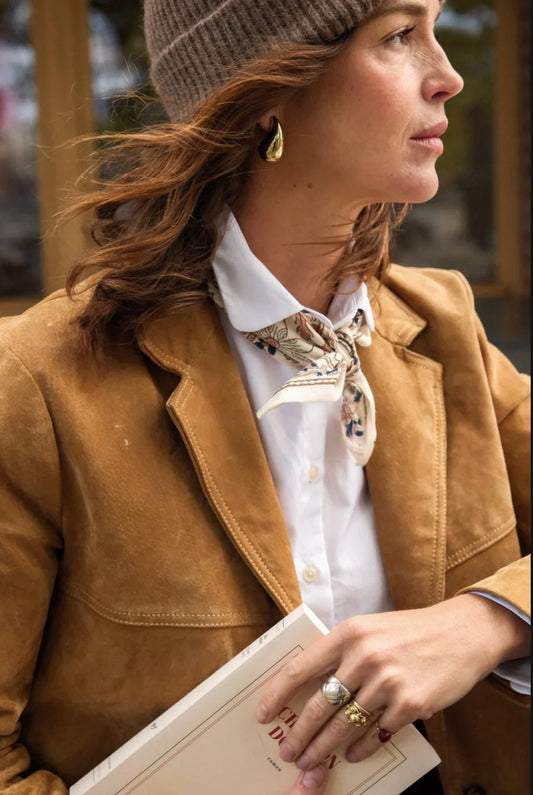 Foulard Delhi Prusse Kid