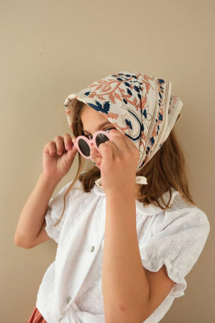 Foulard Delhi Prusse Kid