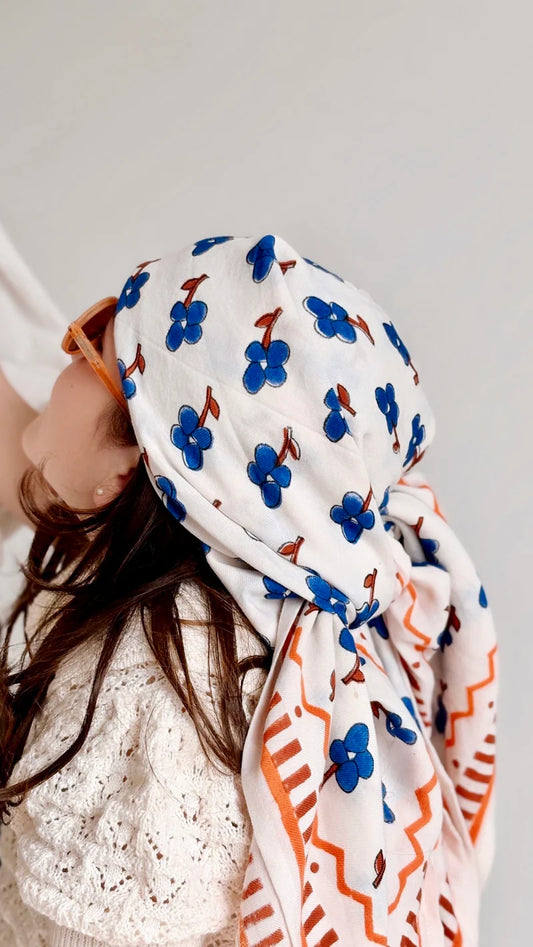 FOULARD ADULTE SKY BLOOM Maison Augustin