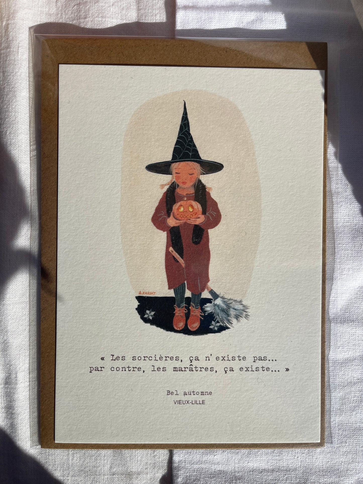 Carte postale Les petites sorcières