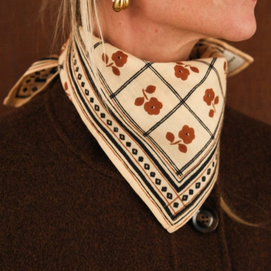 Petit foulard Sister - latte Love Explorers