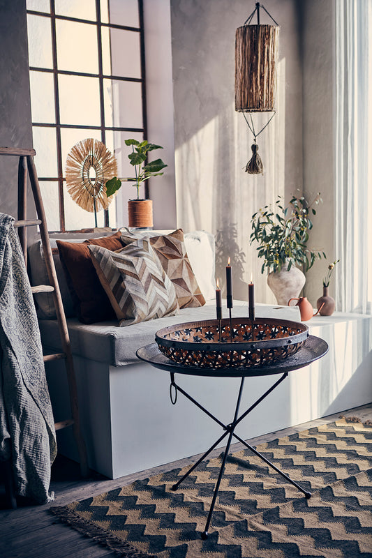 Abat-jour nature herbe de mer hauteur 82cm