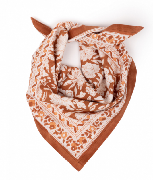 Petit foulard - Salvador Terracotta Bindi